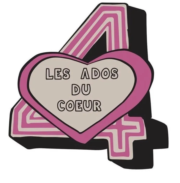 Logo de la saison 4 des Ados du Cœur (2022)